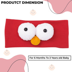 Baby Headband for Baby Hair Accessories for infant (Red)