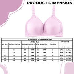 Maternity Bra for Baby Feeding (Light Purple)