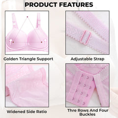 Maternity Bra for Baby Feeding (Light Purple)