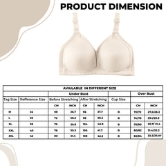 Maternity Bra for Baby Feeding (Cream)
