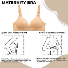 Maternity Bra for Baby Feeding (Beige)