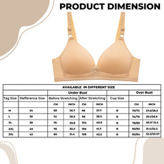 Maternity Bra for Baby Feeding (Beige)