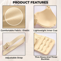 Maternity Bra for Baby Feeding (Cream)