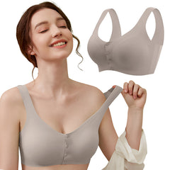 Maternity Bra for Baby Feeding (Grey)