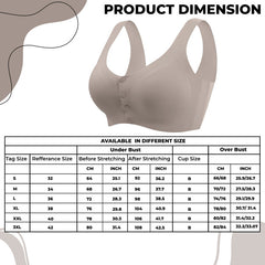 Maternity Bra for Baby Feeding (Grey)