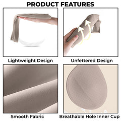 Maternity Bra for Baby Feeding (Grey)