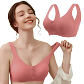 Maternity Bra for Baby Feeding (Light Red)