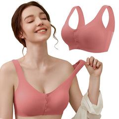 Maternity Bra for Baby Feeding (Light Red)