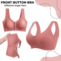 Maternity Bra for Baby Feeding (Light Red)
