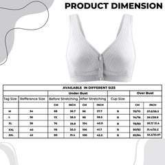 Maternity Bra for Baby Feeding (Light Grey)