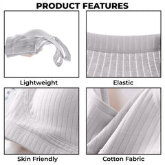 Maternity Bra for Baby Feeding (Light Grey)