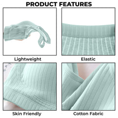 Maternity Bra for Baby Feeding (Green)