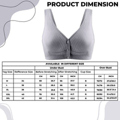 Maternity Bra for Baby Feeding (Dark Gray)