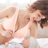 Maternity Bra for Baby Feeding (Pink)