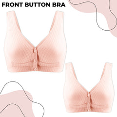 Maternity Bra for Baby Feeding (Pink)