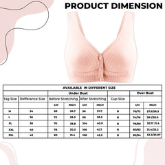 Maternity Bra for Baby Feeding (Pink)