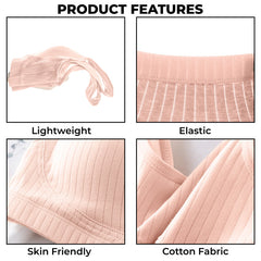 Maternity Bra for Baby Feeding (Pink)