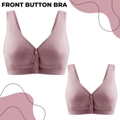 Maternity Bra for Baby Feeding (Deep Purple)