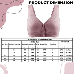 Maternity Bra for Baby Feeding (Deep Purple)