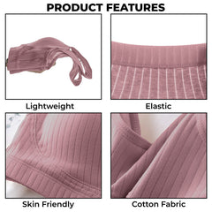 Maternity Bra for Baby Feeding (Deep Purple)