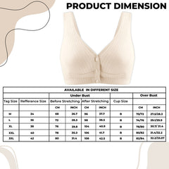 Maternity Bra for Baby Feeding (Cream)