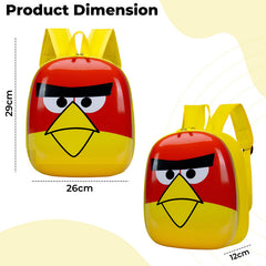 Kindergarten Cute Cartoon Kids School Bag for Boys and Girls (Angry Bird)