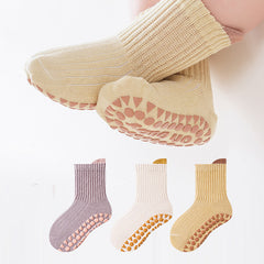 Baby Socks Soft and Anti-Slip Infant Socks (Pack of 3)