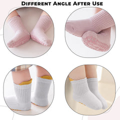 Baby Socks Soft and Anti-Slip Infant Socks (Pack of 3)