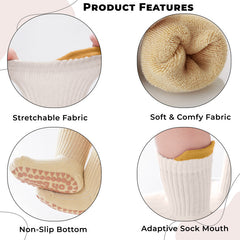 Baby Socks Soft and Anti-Slip Infant Socks (Pack of 3)