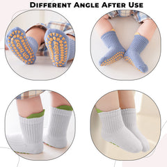 Baby Socks Soft and Anti-Slip Infant Socks (Pack of 3)