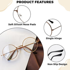 Baby Reader Sunglasses – Harry Potter Themed Kids Glasses (Bronze)