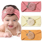 Baby Headband for Baby Hair Accessories for infant (Deep Bean Paste)