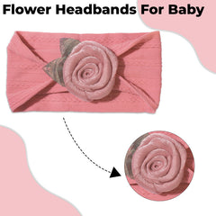 Baby Headband for Baby Hair Accessories for infant (Deep Bean Paste)