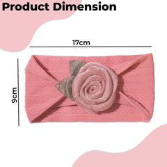 Baby Headband for Baby Hair Accessories for infant (Deep Bean Paste)