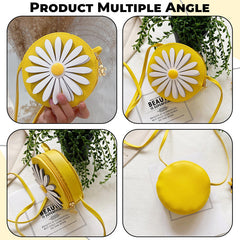 Trendy Crossbody Sling Backpack for Kids (Yellow)