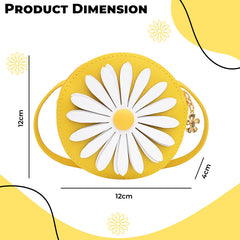 Trendy Crossbody Sling Backpack for Kids (Yellow)