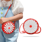 Trendy Crossbody Sling Backpack for Kids (Red)