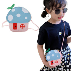 Trendy Crossbody Sling Backpack for Kids (blue)