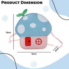 Trendy Crossbody Sling Backpack for Kids (blue)