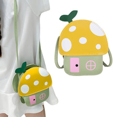 Trendy Crossbody Sling Backpack for Kids (Yellow)