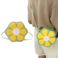 Trendy Crossbody Sling Backpack for Kids (Light Green)