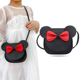 Trendy Crossbody Sling Backpack for Kids (Black)