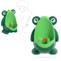 Wall-Mounted & Portable Pee Trainer Urinal for Baby (Green)