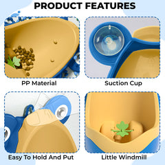 Wall-Mounted & Portable Pee Trainer Urinal for Baby (Blue)