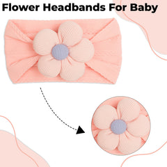 Baby Headband for Baby Hair Accessories for infant (Pink)