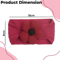 Baby Headband for Baby Hair Accessories for infant (Wine Red)