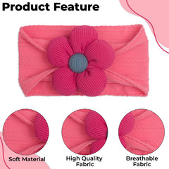 Baby Headband for Baby Hair Accessories for infant (Rose Red)