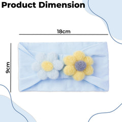 Baby Headband for Baby Hair Accessories for infant (Blue)
