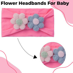 Baby Headband for Baby Hair Accessories for infant (Rose Red)