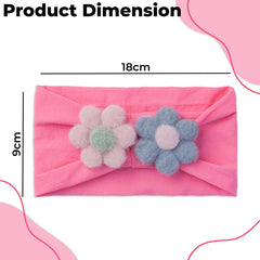 Baby Headband for Baby Hair Accessories for infant (Rose Red)